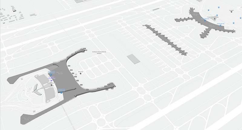 Incheon Intl terminal map