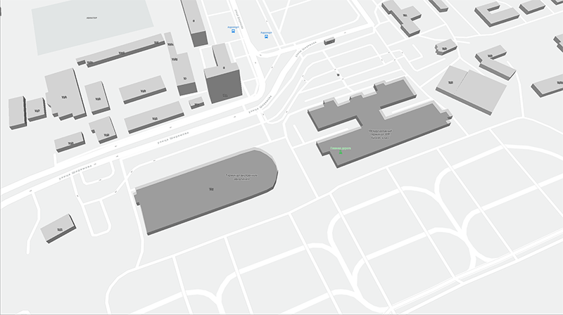 Irkutsk terminal map