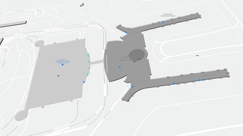 Indianapolis terminal map