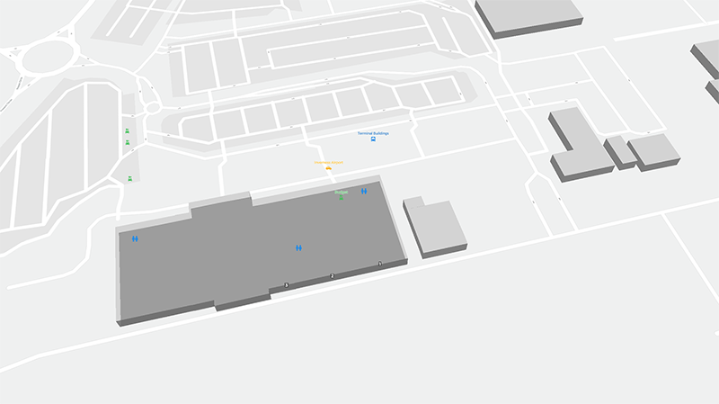 Inverness terminal map