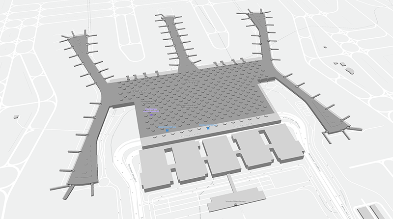 Istanbul terminal map