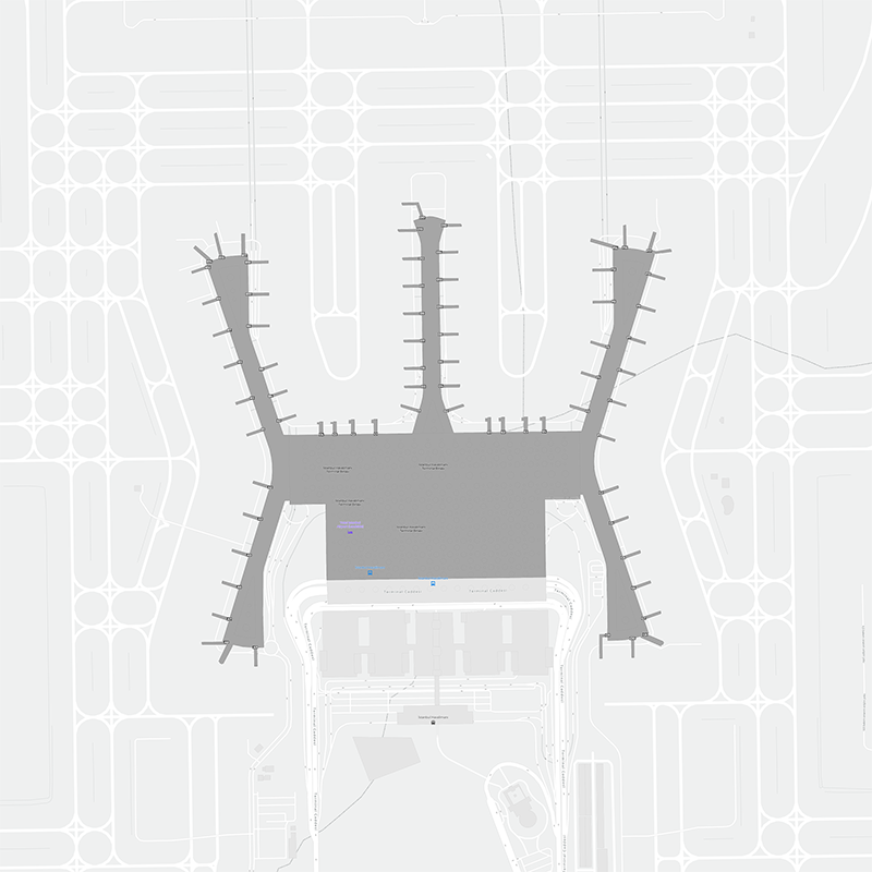 Istanbul terminal map