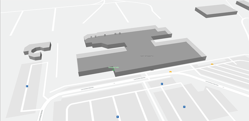 Ivalo terminal map