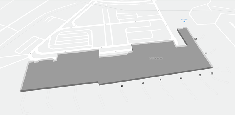 Jinjiang terminal map