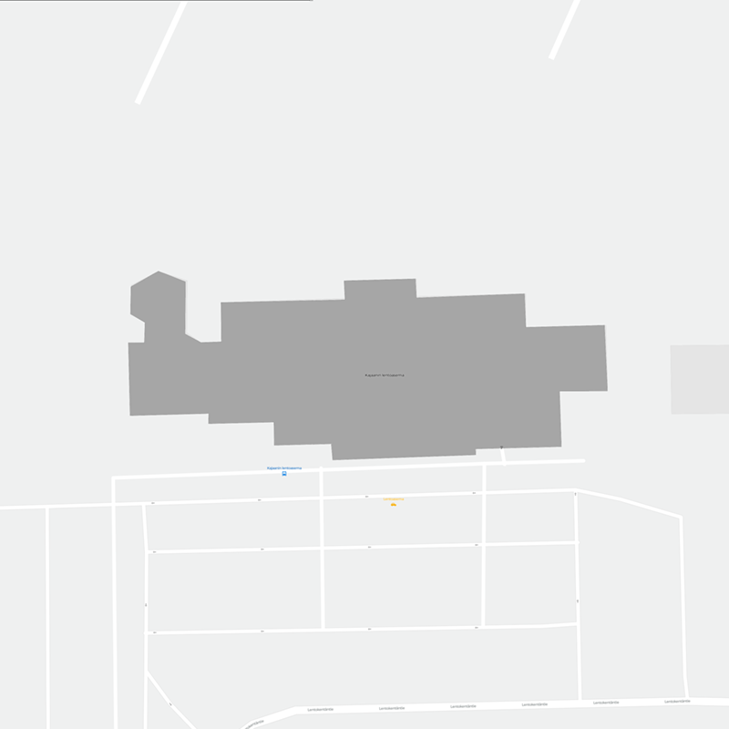 Kajaani terminal map