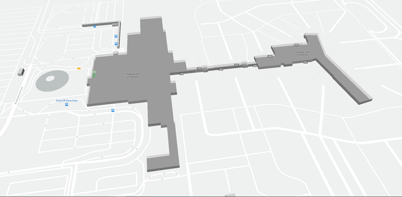 Keflavík International Airport terminal map
