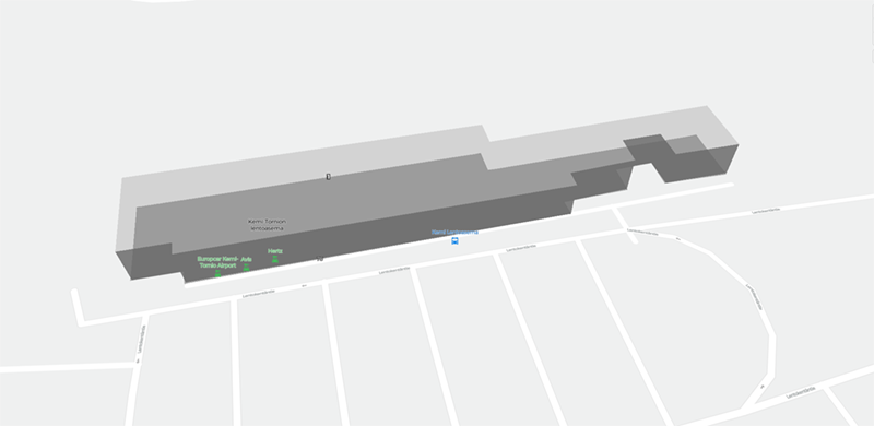 Kemi Tornio terminal map