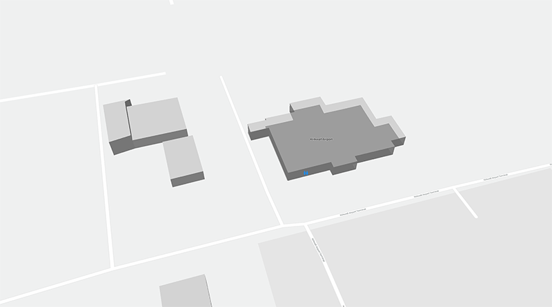 Kirkwall Arpt terminal map