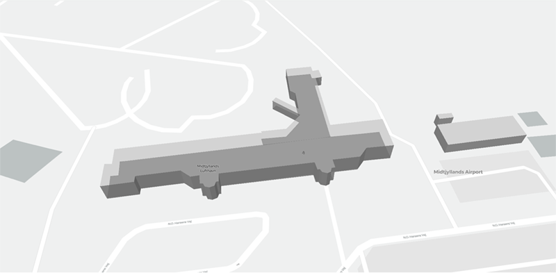 Karup terminal map