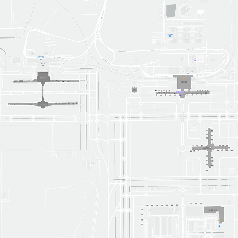 Kuala Lumpur terminal map