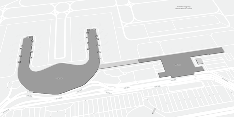 Guilin terminal map
