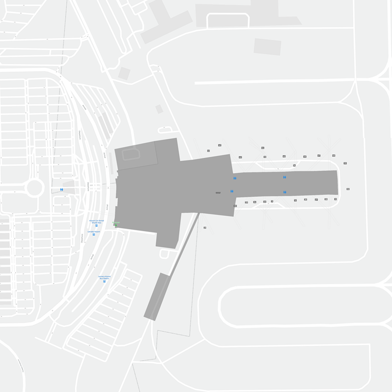 Larnaca terminal map