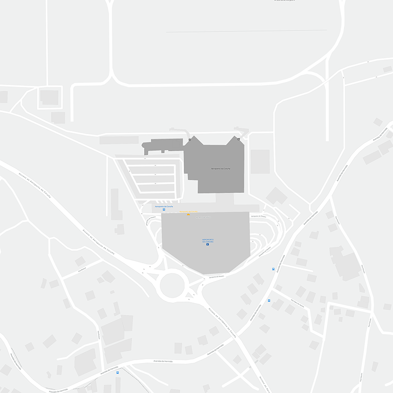 A Coruña terminal map