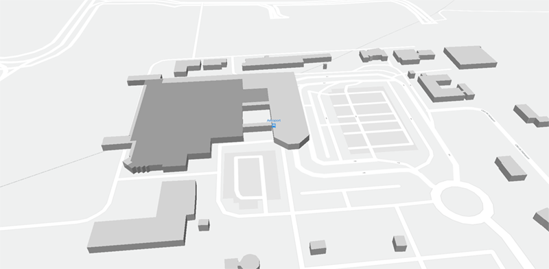 Tarbes Ossun Lourdes terminal map