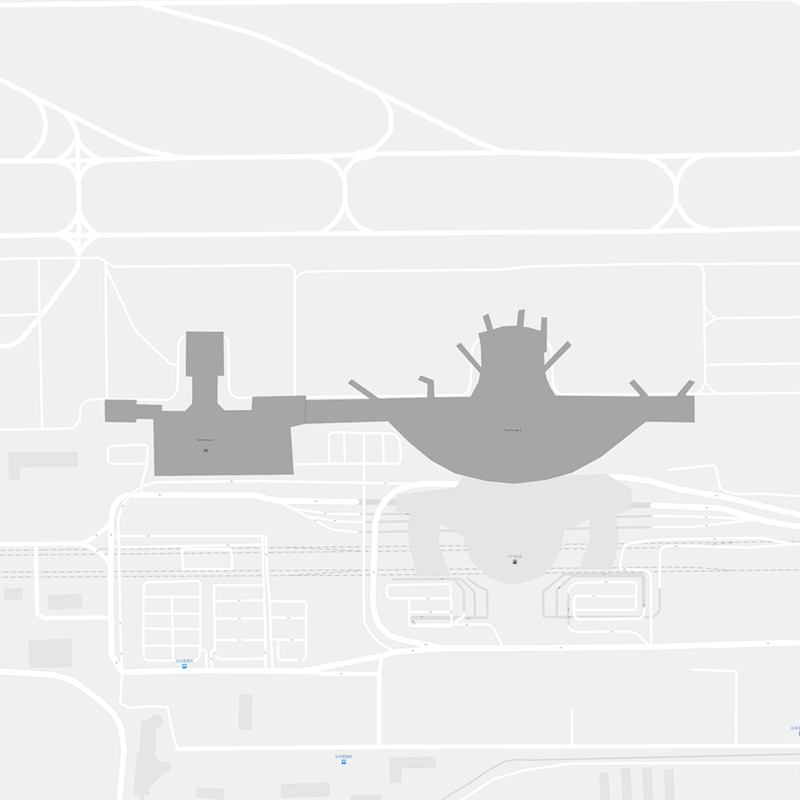 Lanzhou Arpt terminal map