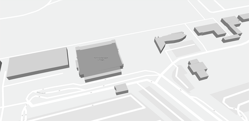 Bellegarde terminal map