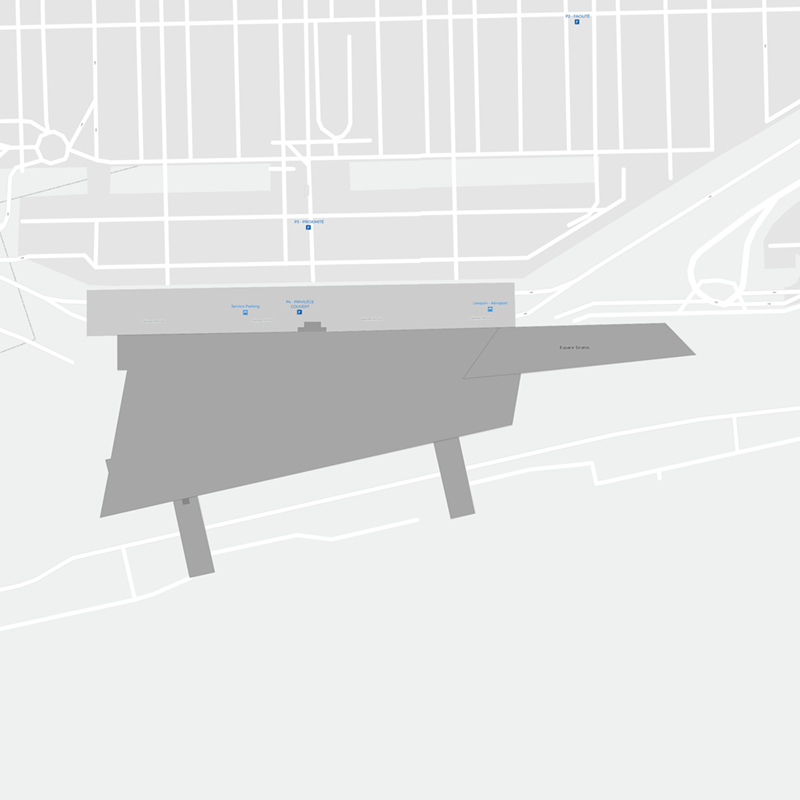 Lesquin terminal map