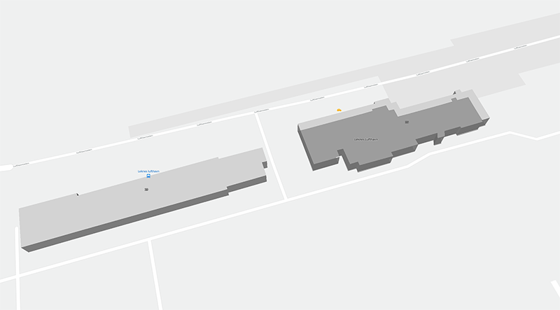Leknes terminal map