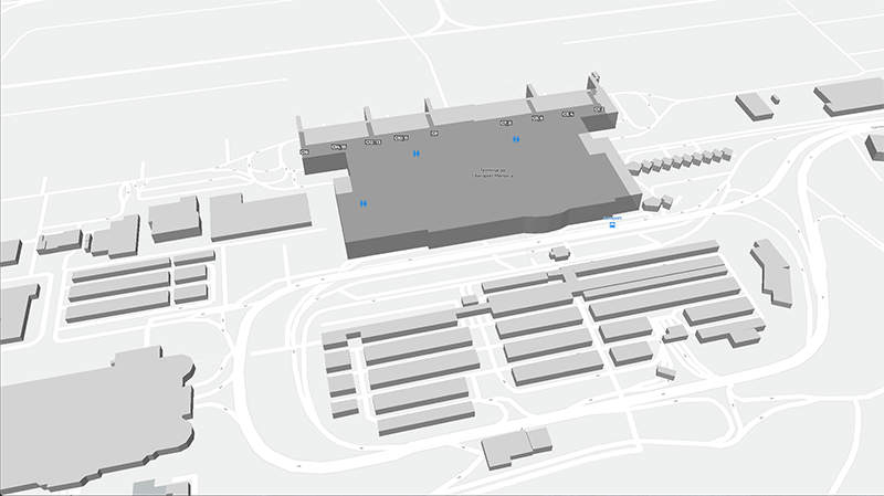 Menorca/Mahon terminal map