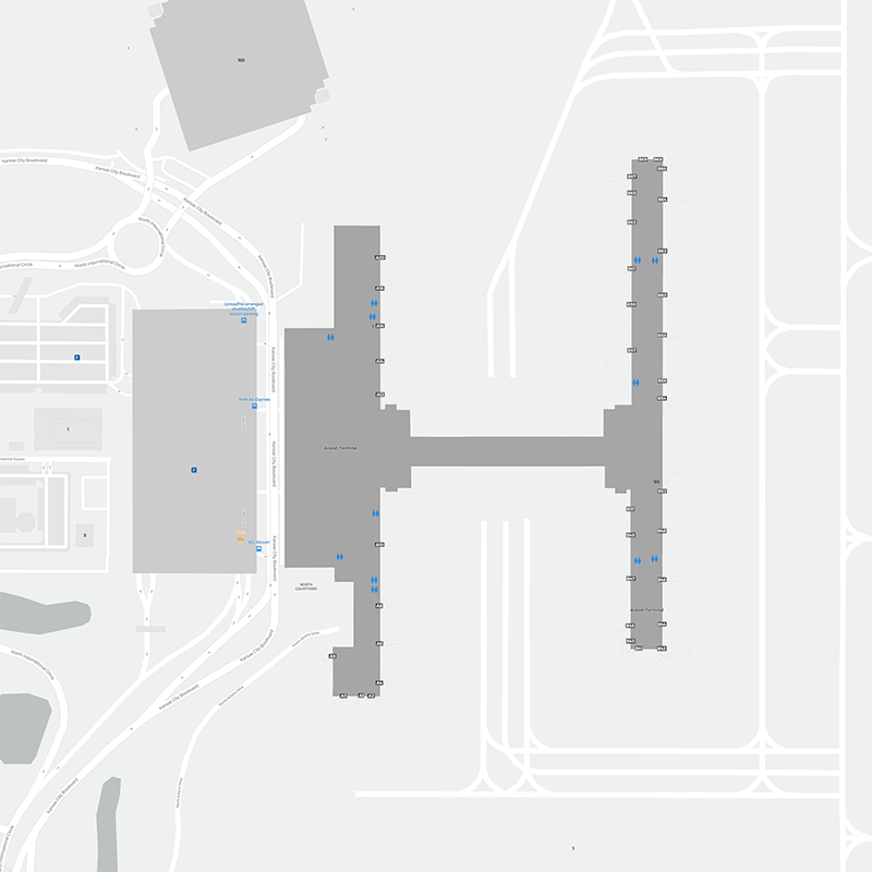 Kansas City terminal map