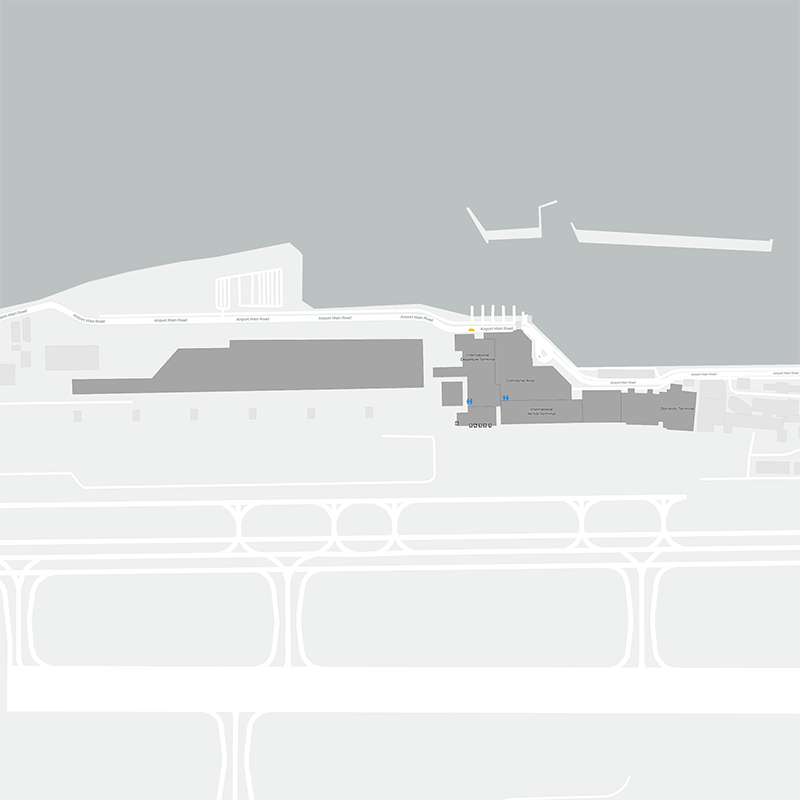 Internacional de Malé terminal map