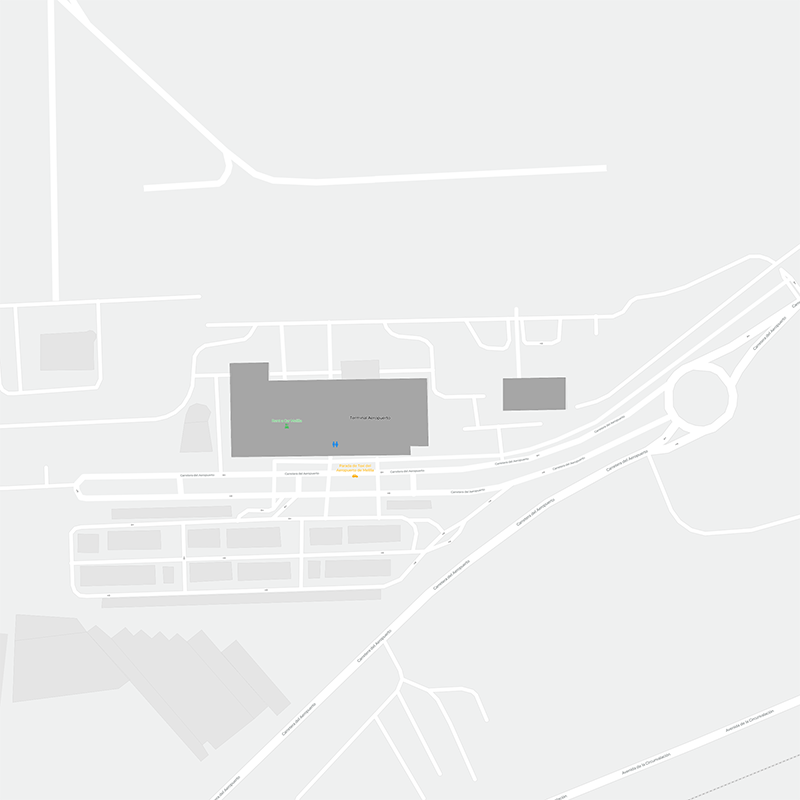 Melilla terminal map