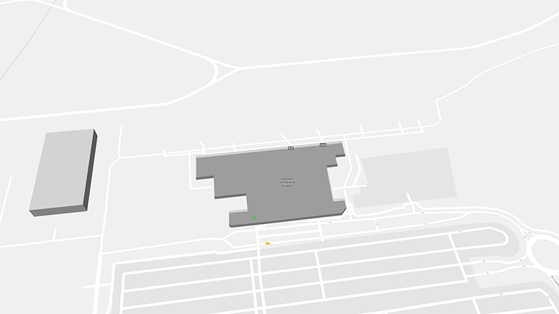 Teesside Intl terminal map