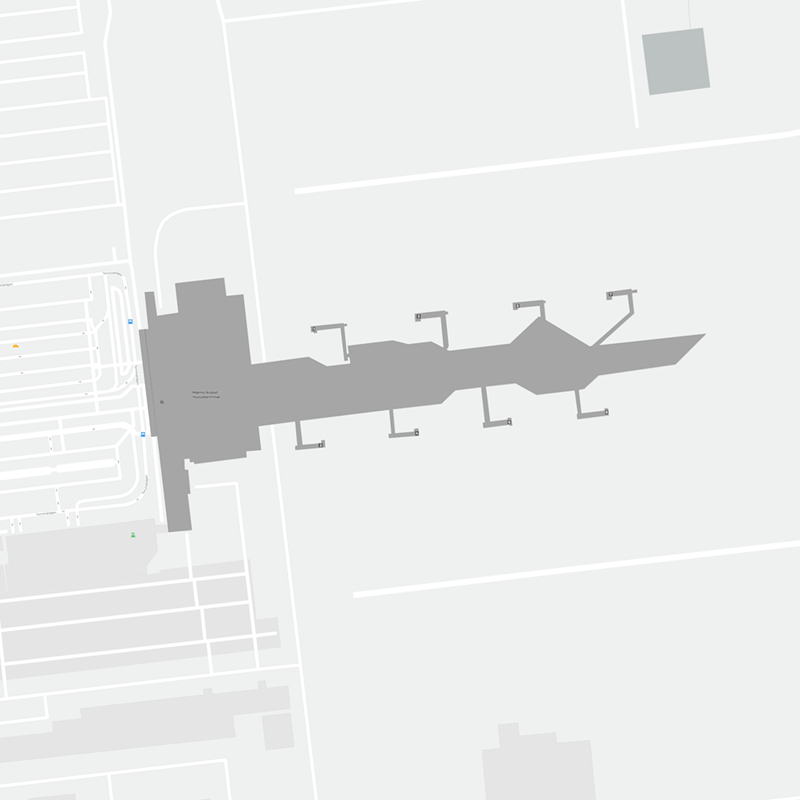 Malmö Airport terminal map