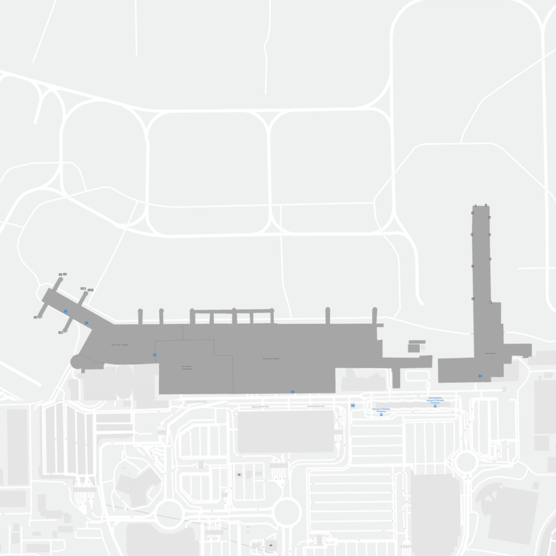 Marseille Provence Airport terminal map