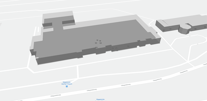 Maastricht terminal map
