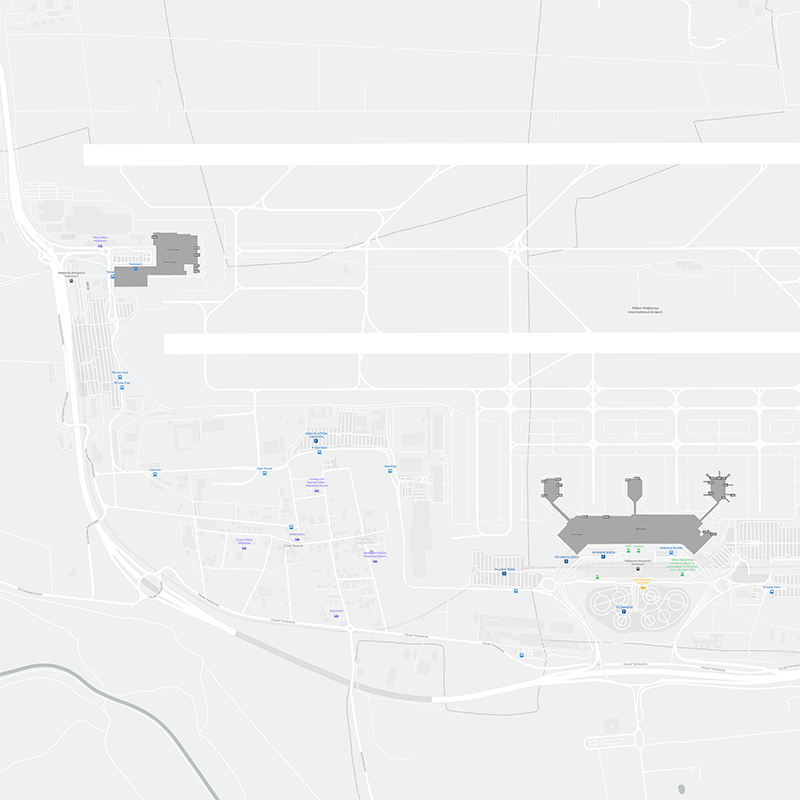 Mediolan-Malpensa terminal map