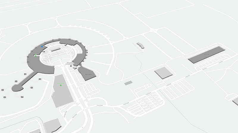 Jomo Kenyatta Internationaal terminal map