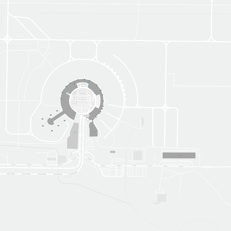 Jomo Kenyatta Internationaal terminal map