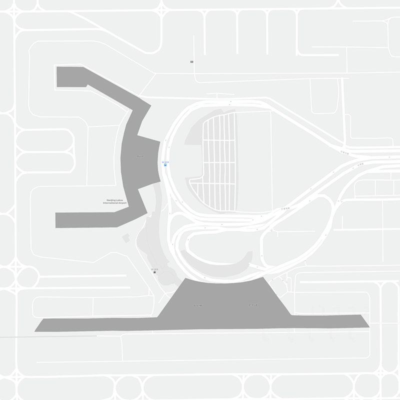 Lukou Intl terminal map
