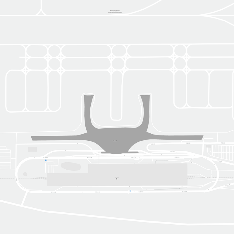 Nanning terminal map