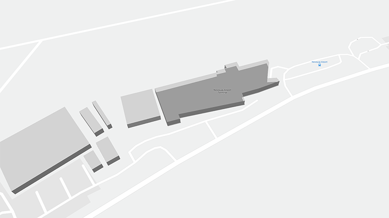 Cornwall Newquay terminal map