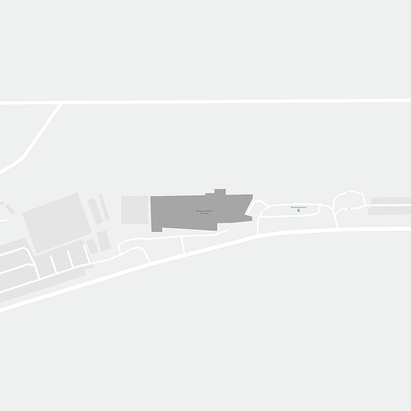 Cornwall Newquay terminal map