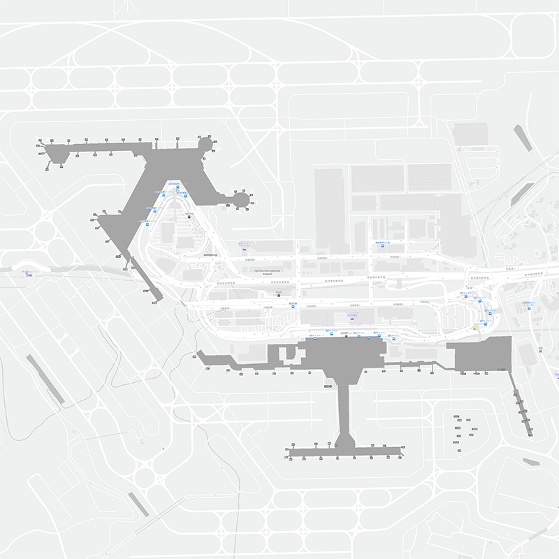 Narita terminal map