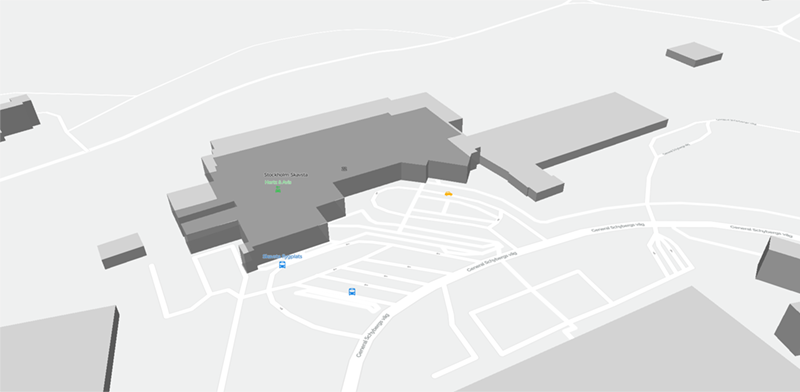 Skavsta terminal map
