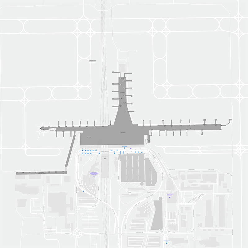 Oslo terminal map