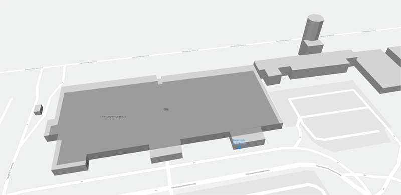 Oostende terminal map
