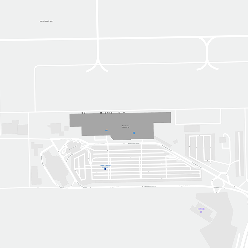 Asturias terminal map