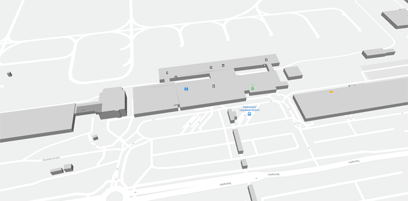 Paderborn terminal map