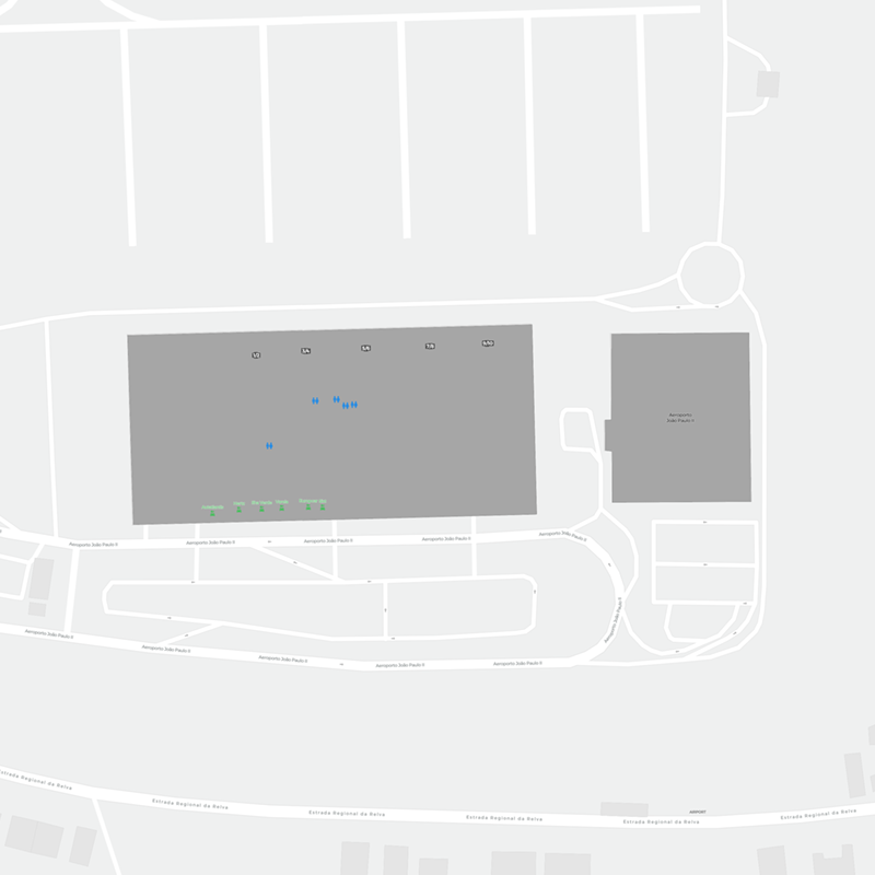 Ponta Delgada terminal map