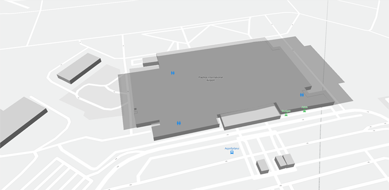 Paphos terminal map