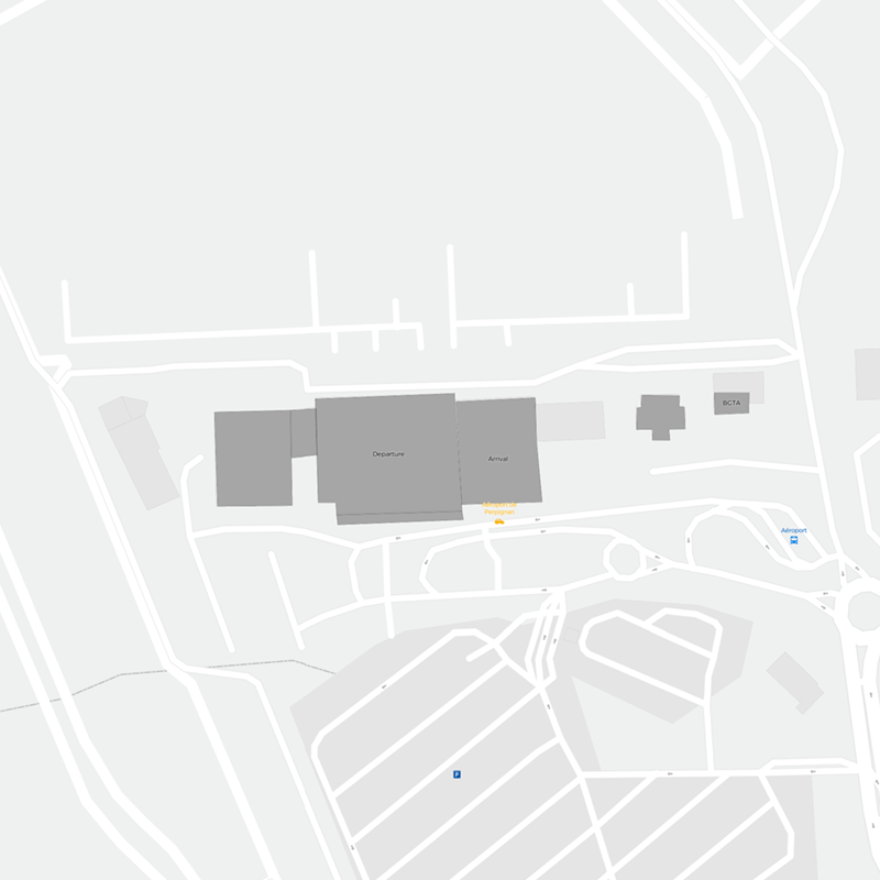 Llabanere terminal map