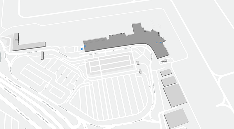 St. Petersburg terminal map