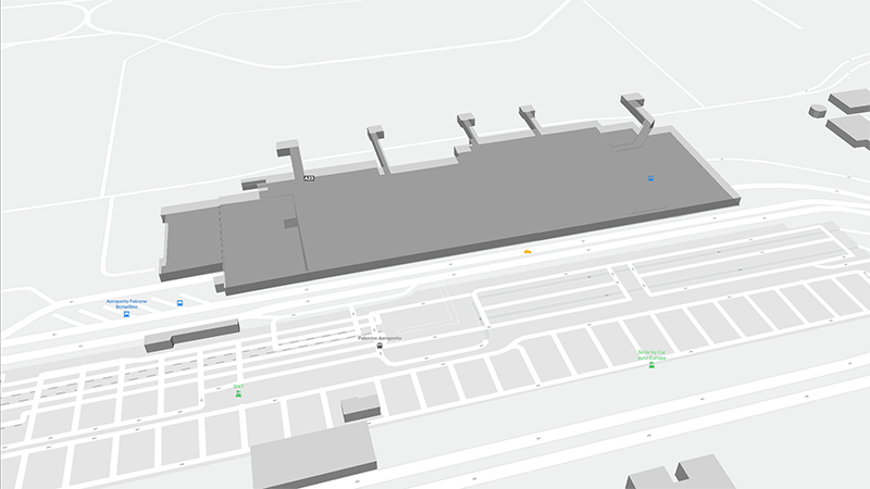 Palermo terminal map