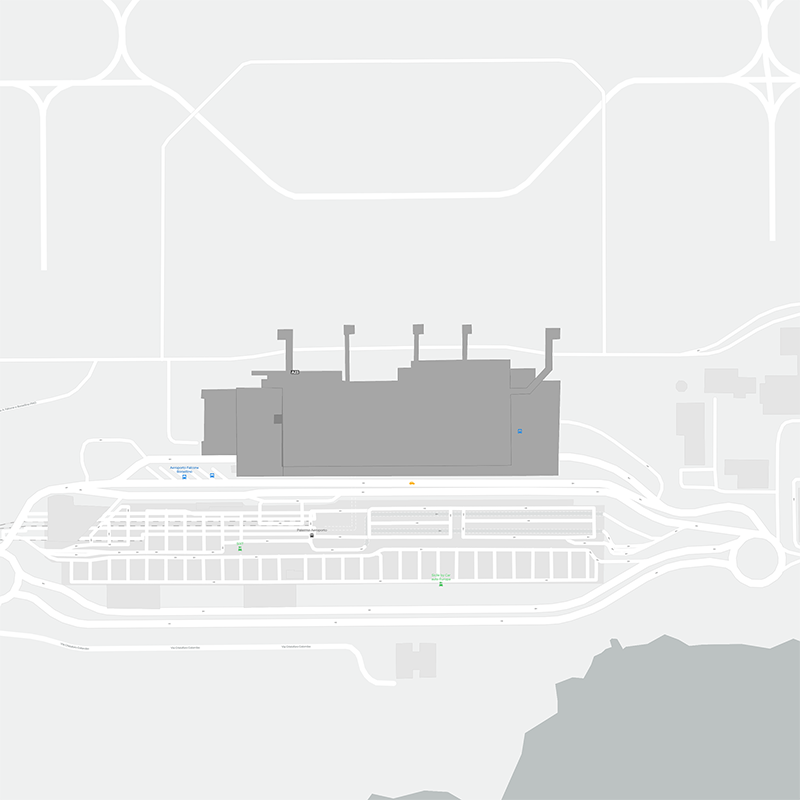 Palermo terminal map