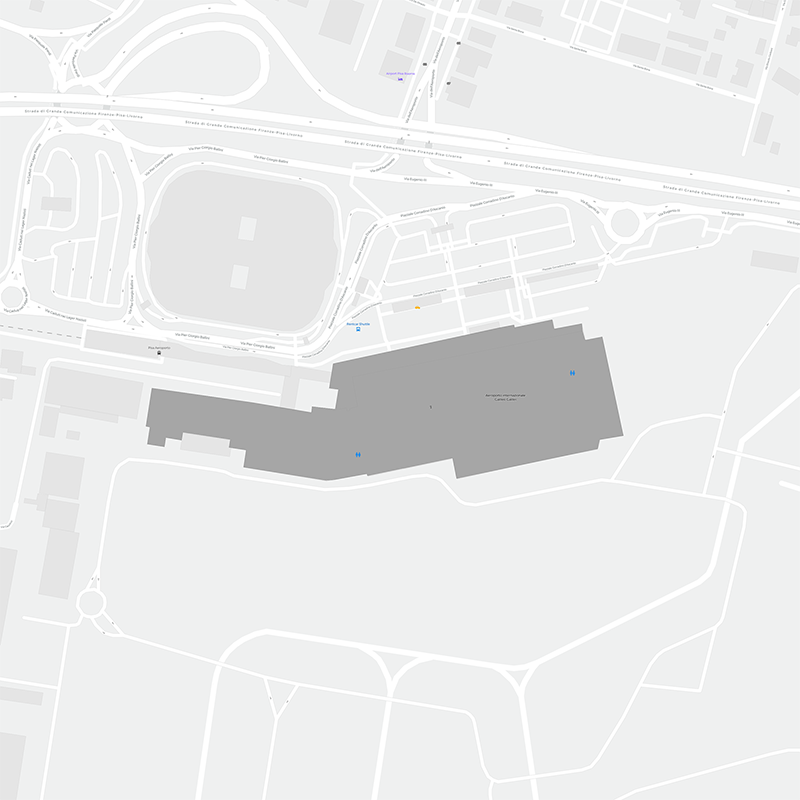 Pisa terminal map